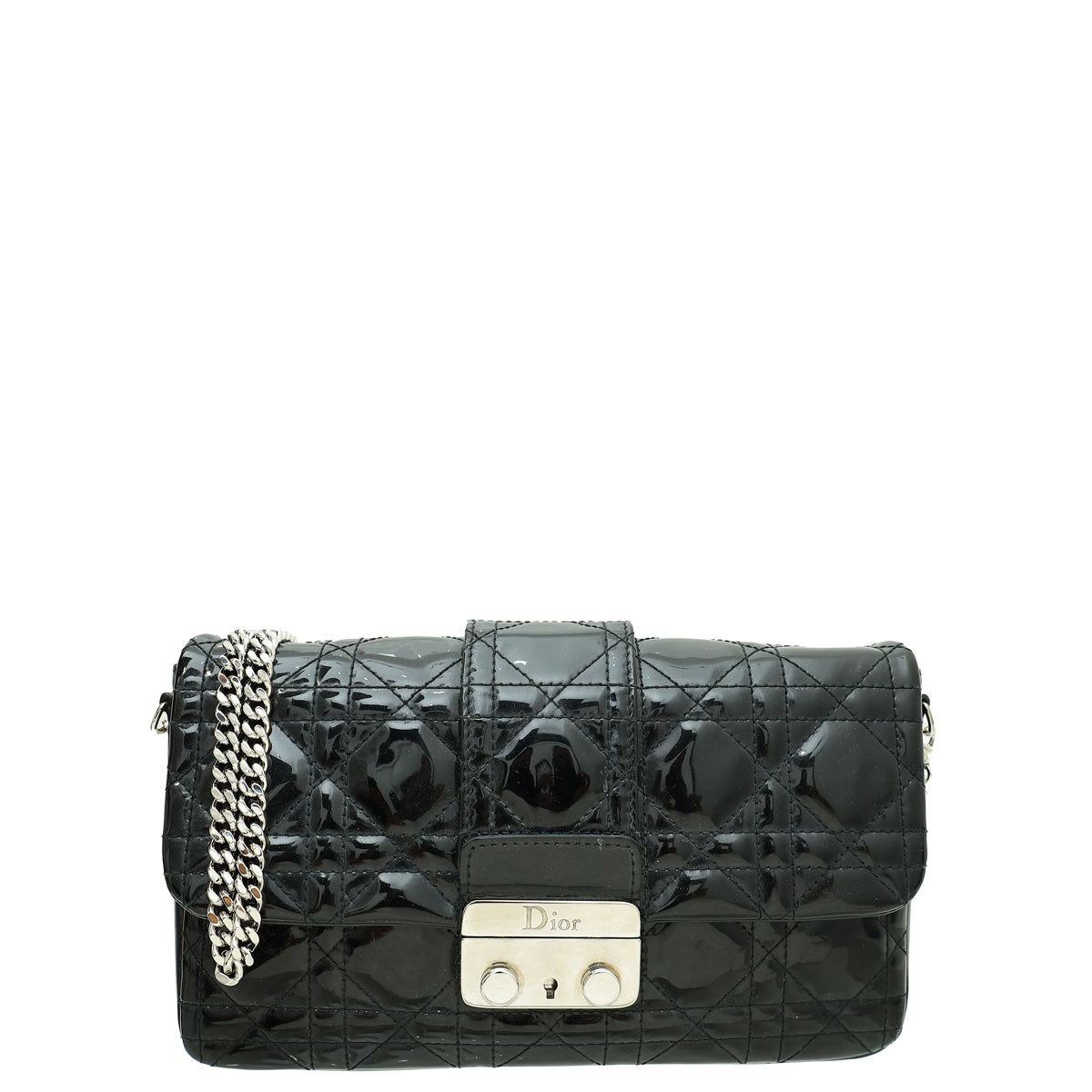 Christian Dior Black Miss Dior Promenade Chain Crossbody Bag-Christian Dior-THE CLOSET