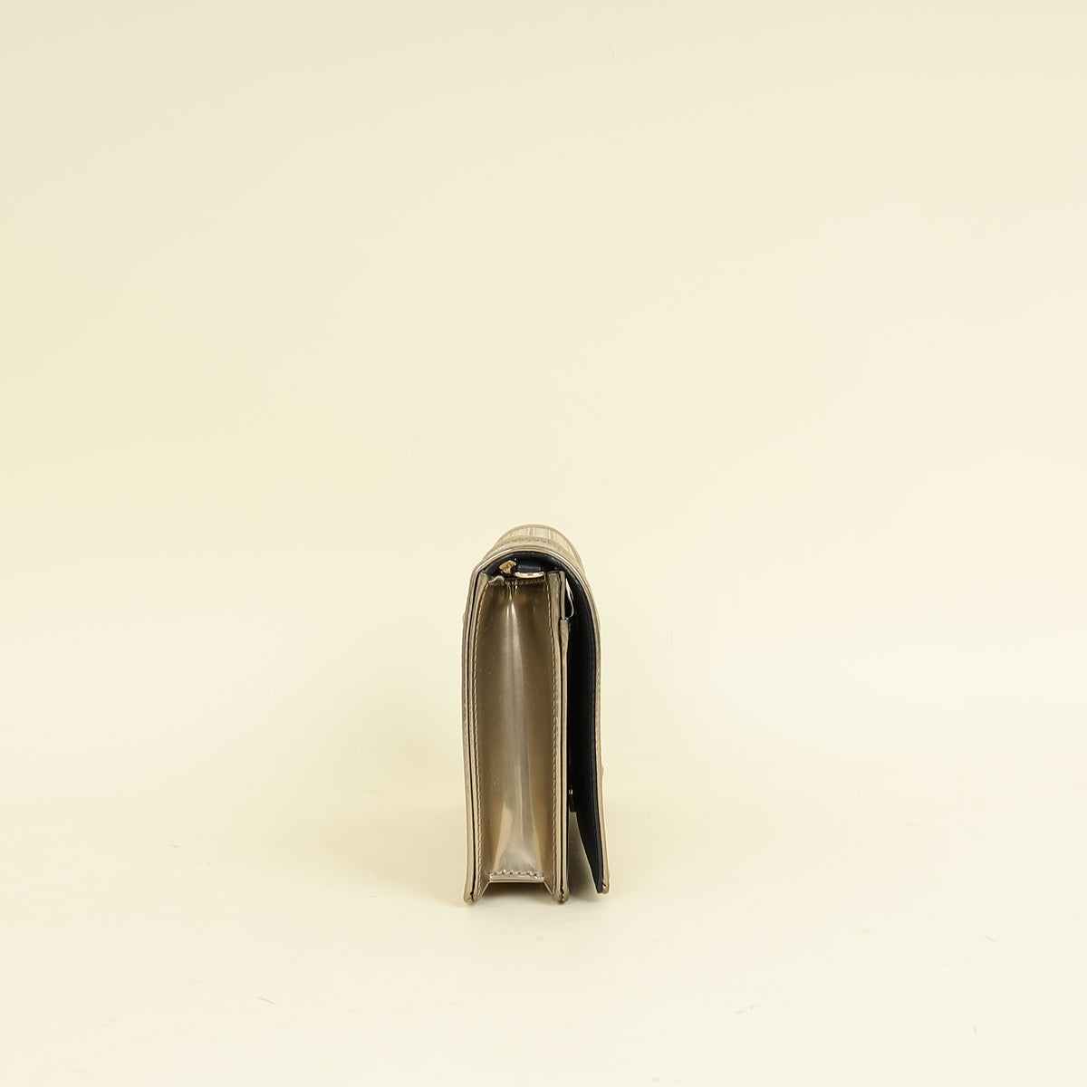 Christian Dior Champaign Diorama Microcannage Wallet On Chain