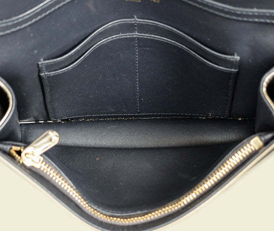 Christian Dior Champaign Diorama Microcannage Wallet On Chain