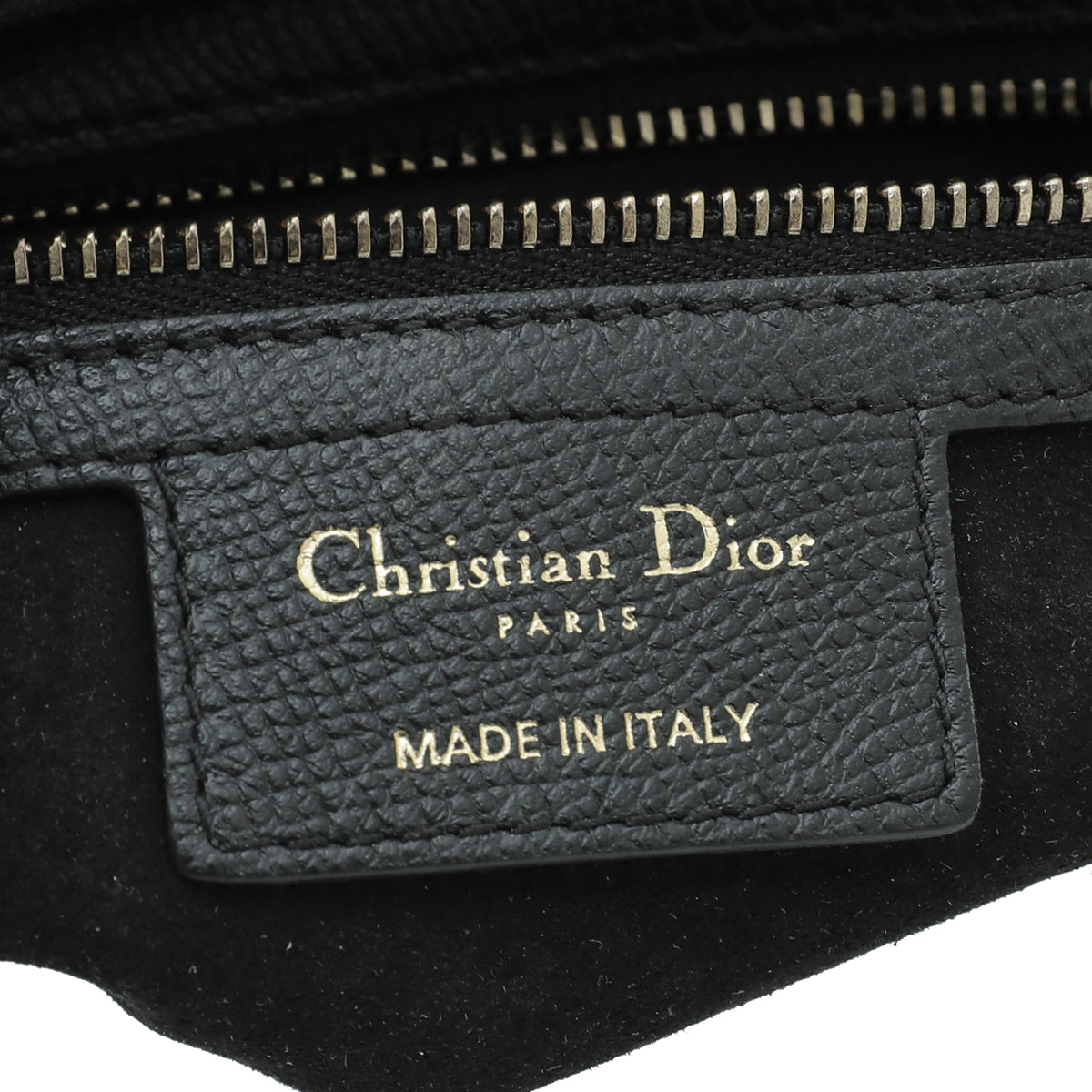 Christian Dior Black Saddle Medium Bag – The Closet