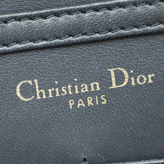 Christian Dior Champaign Diorama Micro Cannage Wallet On Chain