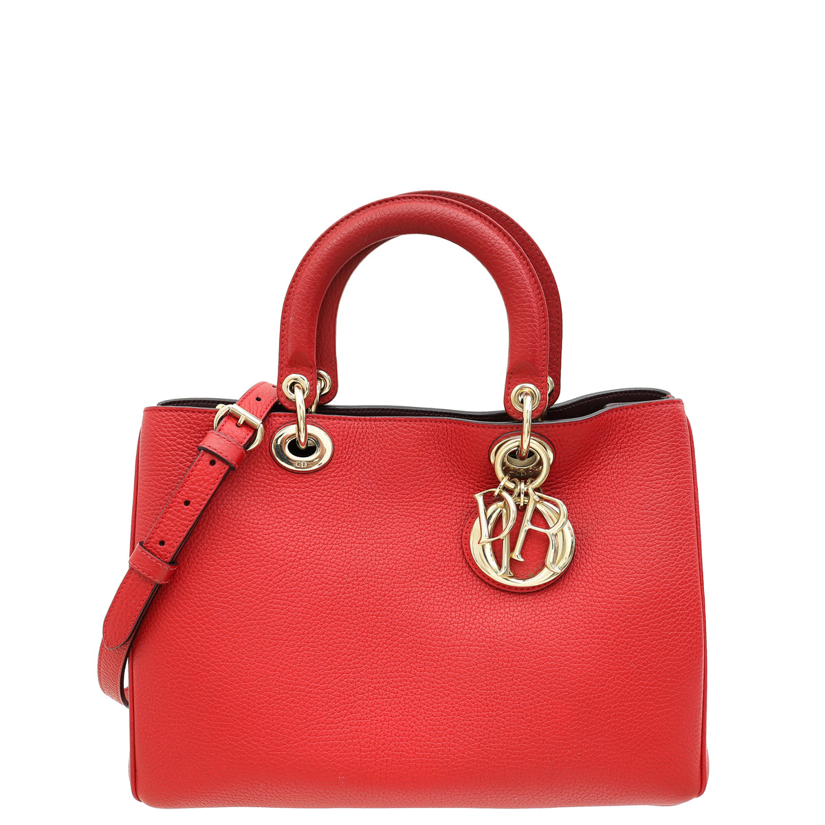 Christian Dior Red Diorissimo Tote Medium Bag-Christian Dior-THE CLOSET