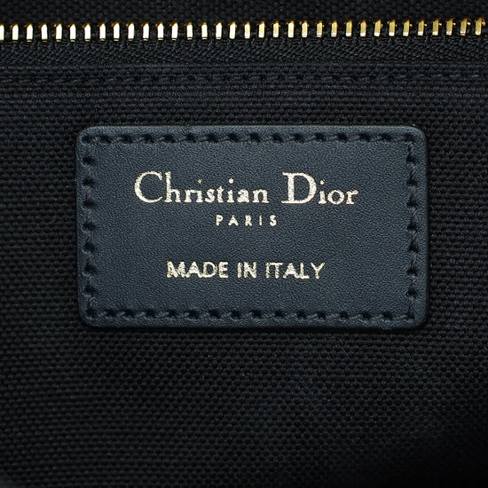 Christian Dior Blue Oblique 30 Montaigne Flap Bag