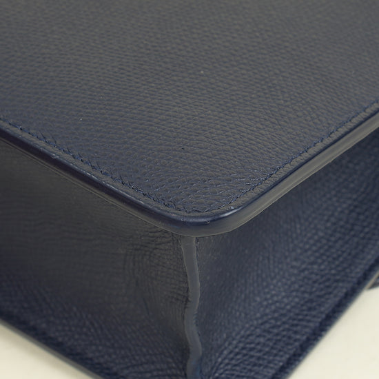 Christian Dior Indigo Blue 30 Montaigne Flap Shoulder Bag