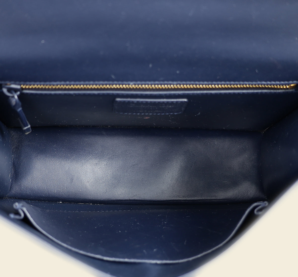 Christian Dior Indigo Blue 30 Montaigne Flap Shoulder Bag