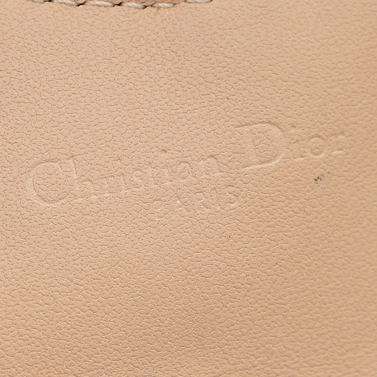 Christian Dior Blush Nano Saddle Chain Pouch