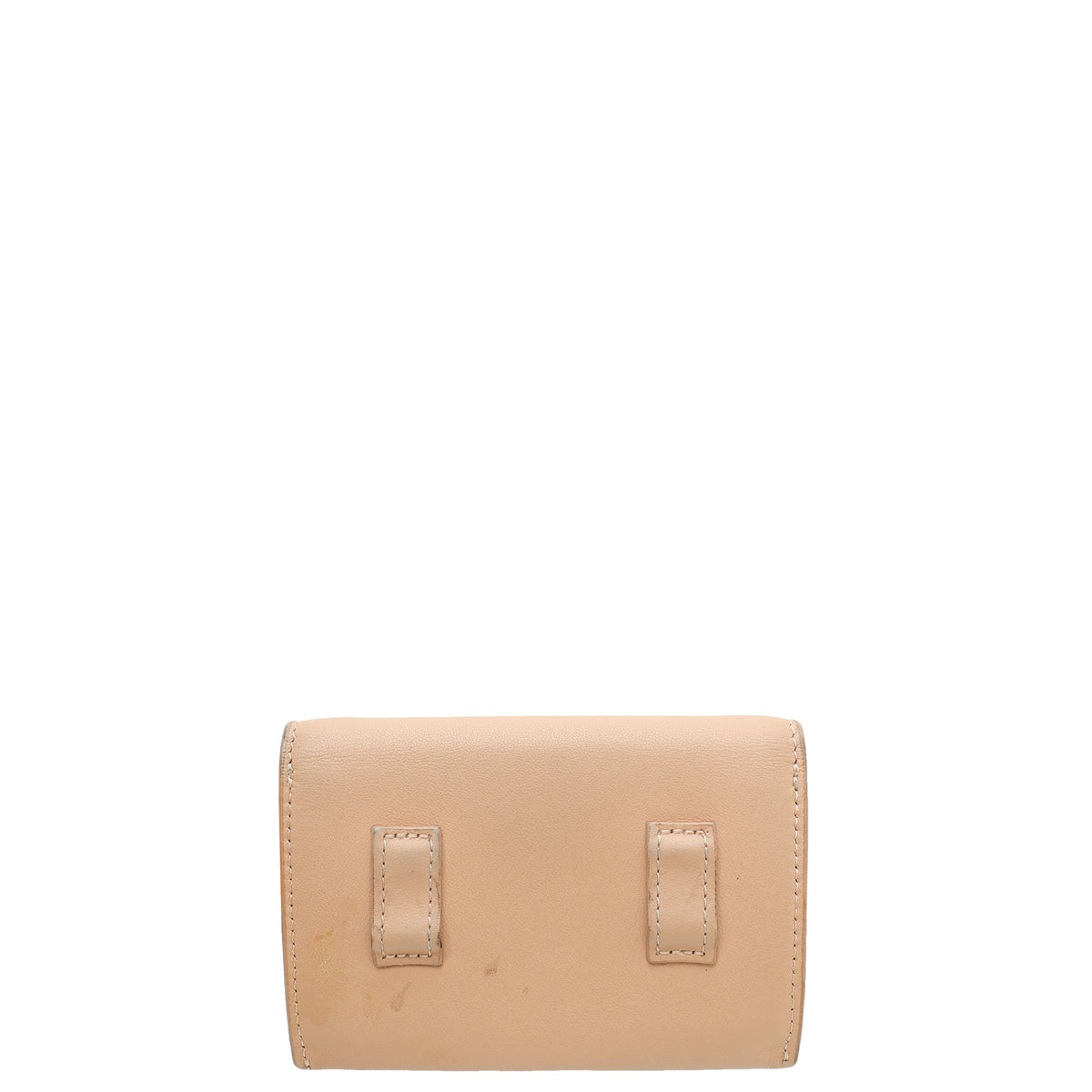 Christian Dior Blush Nano Saddle Chain Pouch-Christian Dior-THE CLOSET