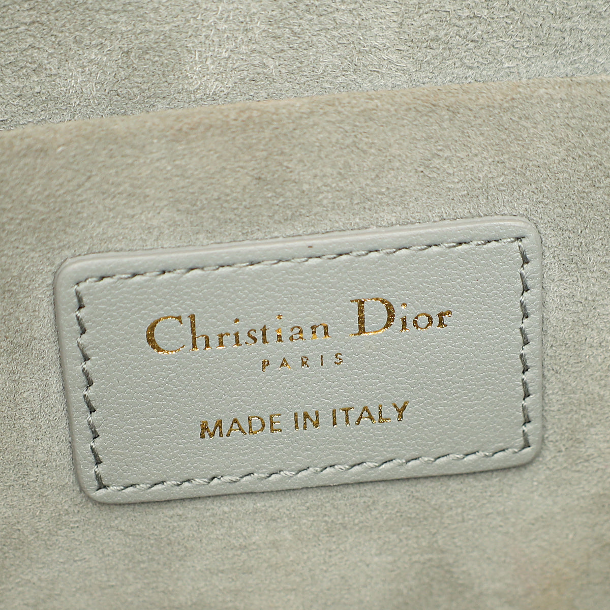 Christian Dior Grey Cannage Diortravel Small Vanity Case-Christian Dior-THE CLOSET