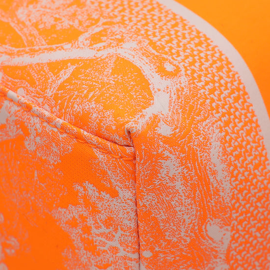 Christian Dior Orange Toile De Jouy Diortravel Nomad Medium Pouch