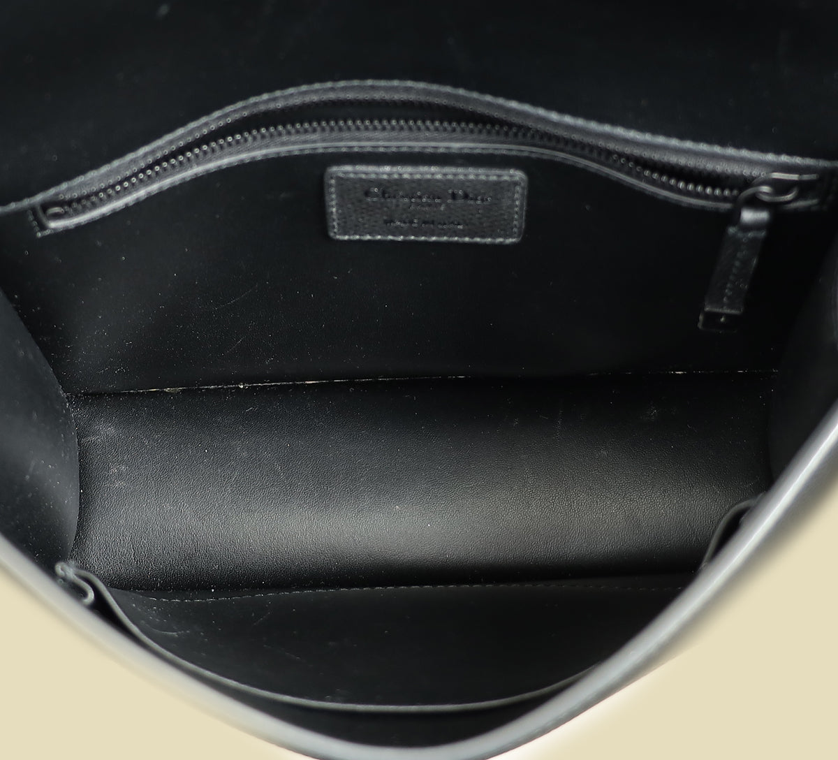 Christian Dior Black 30 Montaigne Shoulder Bag