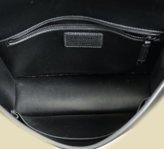 Christian Dior Black 30 Montaigne Shoulder Bag