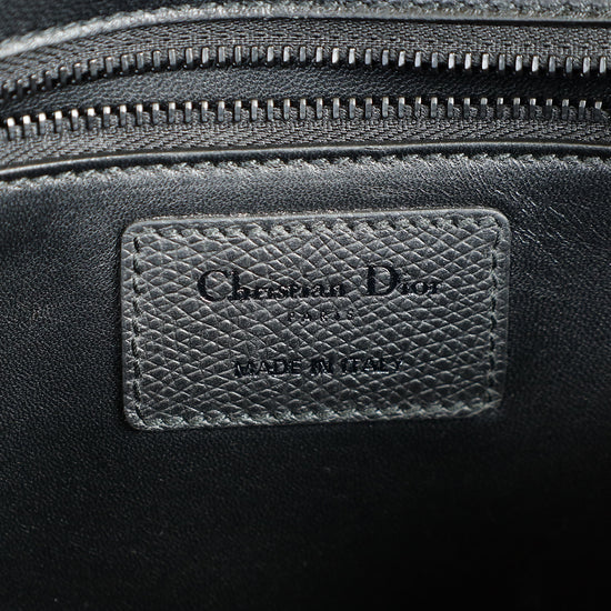 Christian Dior Black 30 Montaigne Shoulder Bag