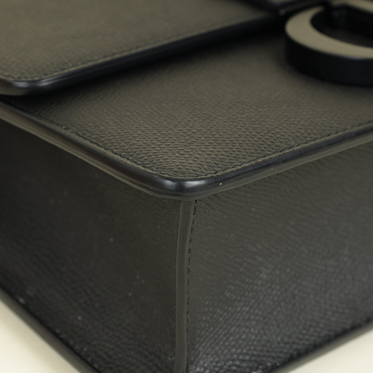 Christian Dior Black 30 Montaigne Shoulder Bag