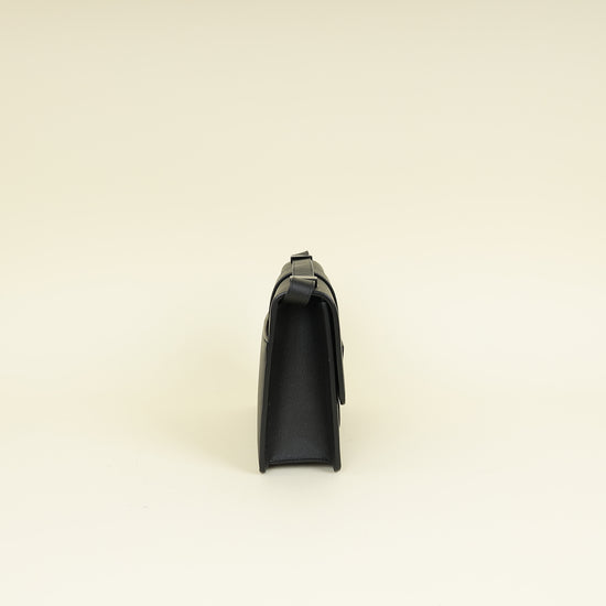 Christian Dior Black 30 Montaigne Shoulder Bag