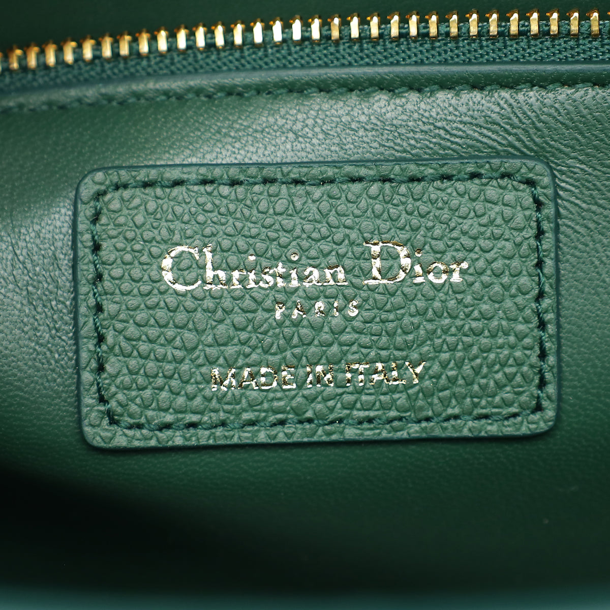 Christian Dior Forest Green Montaigne 30 Chain Shoulder Bag