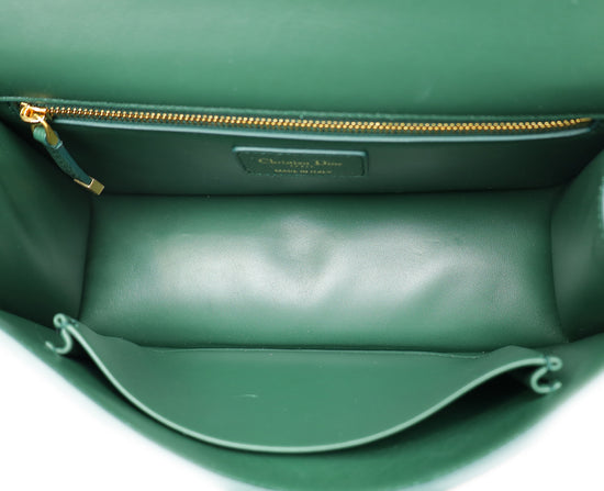 Christian Dior Forest Green Montaigne 30 Chain Shoulder Bag