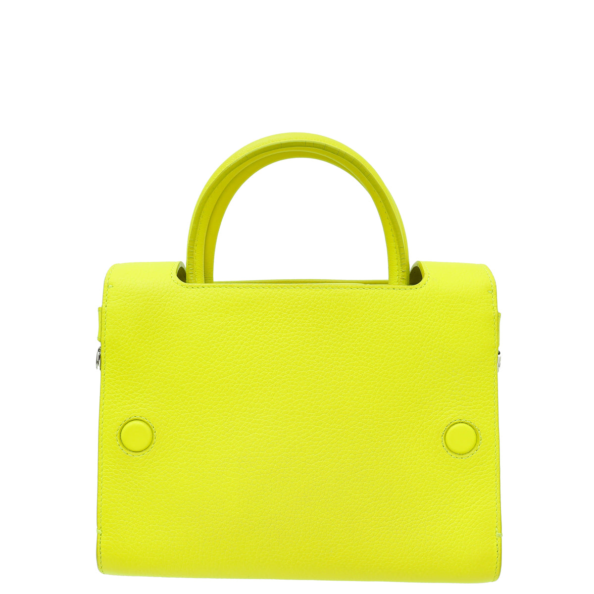 Christian Dior Neon Yellow Diorever Mini Top Handle Bag-Christian Dior-THE CLOSET