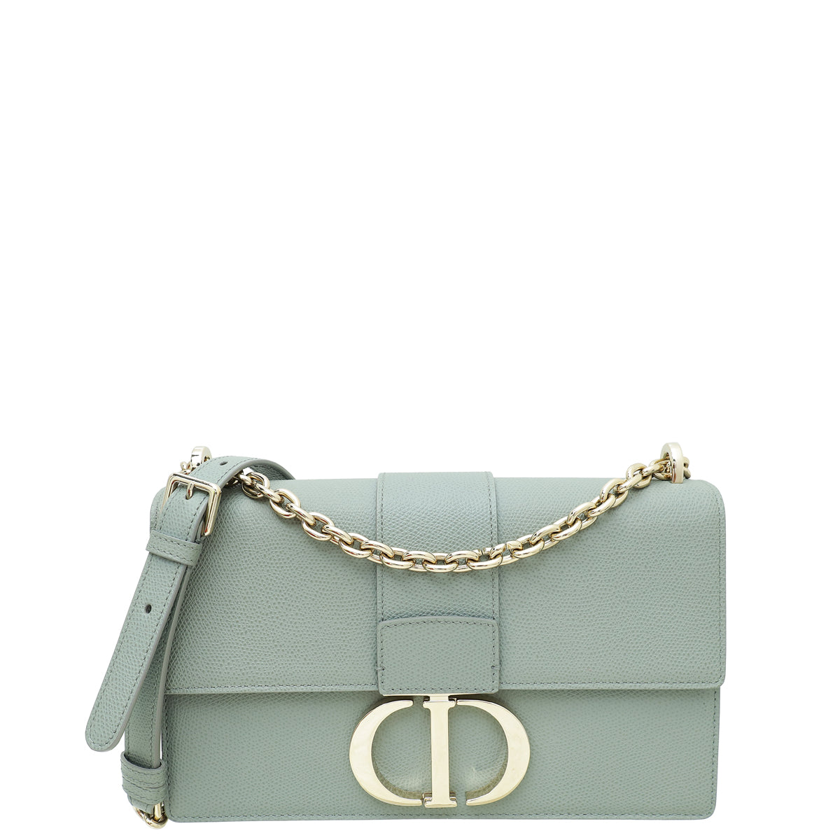 Christian Dior Grey 30 Montaigne Chain Shoulder Bag-Christian Dior-THE CLOSET