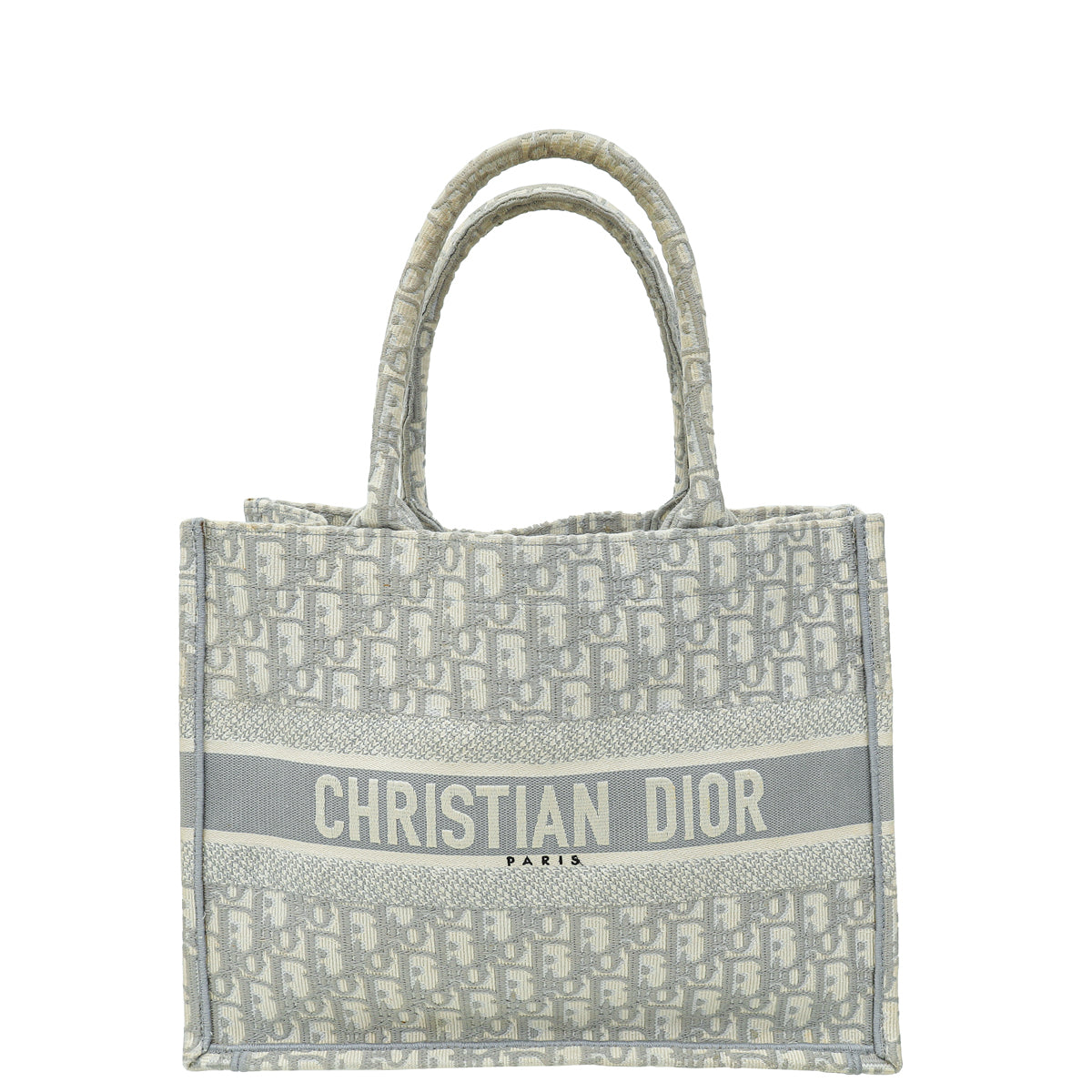 Christian Dior Grey Book Tote Medium Bag-Christian Dior-THE CLOSET