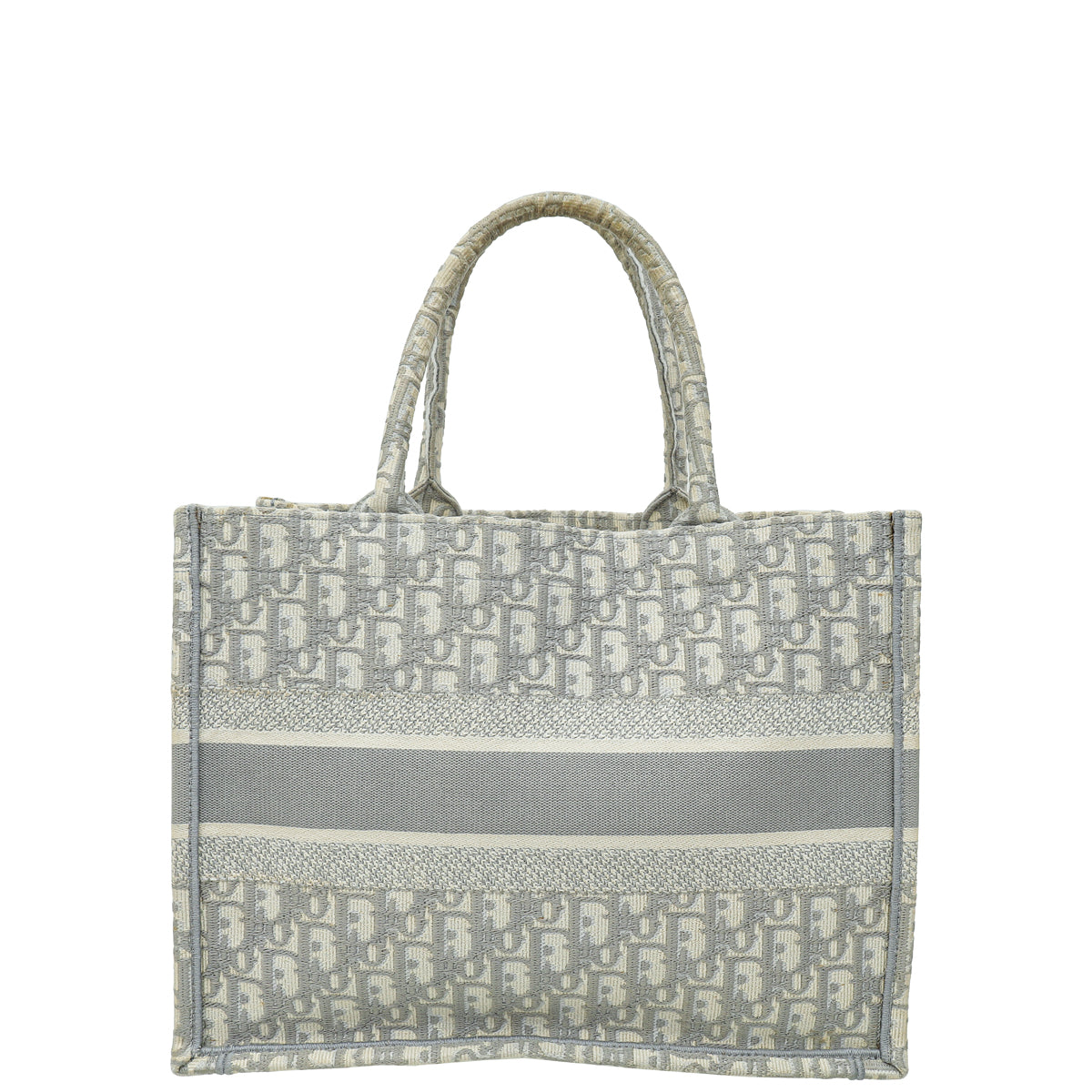 Christian Dior Grey Book Tote Medium Bag-Christian Dior-THE CLOSET