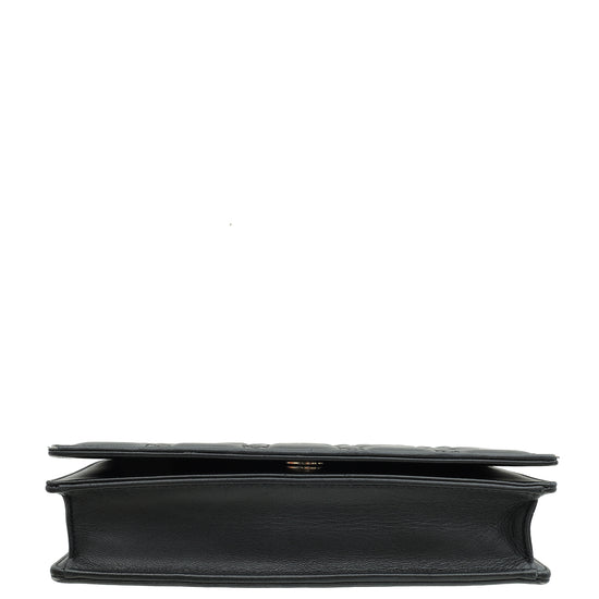 Load image into Gallery viewer, Christian Dior Black Lady Dior Pouch With Chain
