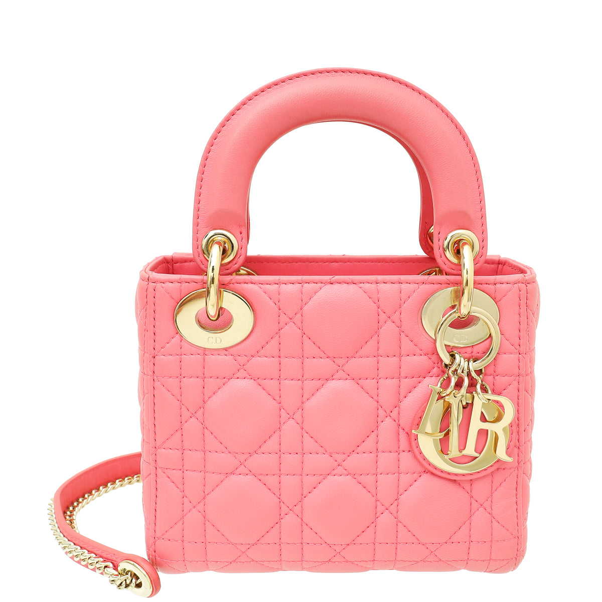 Christian Dior Pink Lady Dior Mini Chain Bag-Christian Dior-THE CLOSET