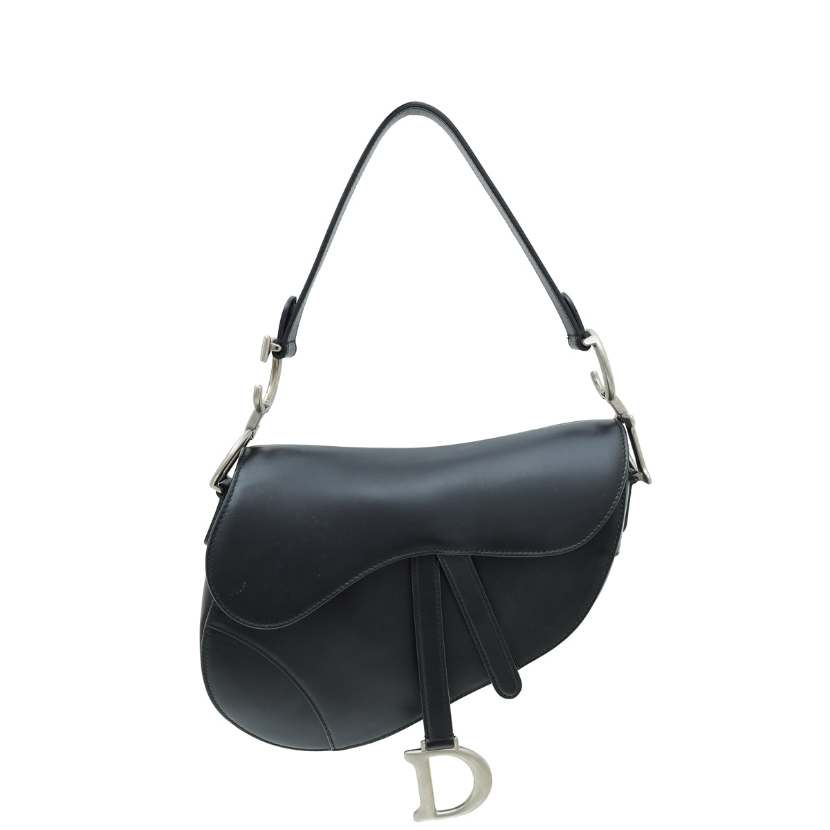 Christian Dior Black Saddle Medium Bag-Christian Dior-THE CLOSET