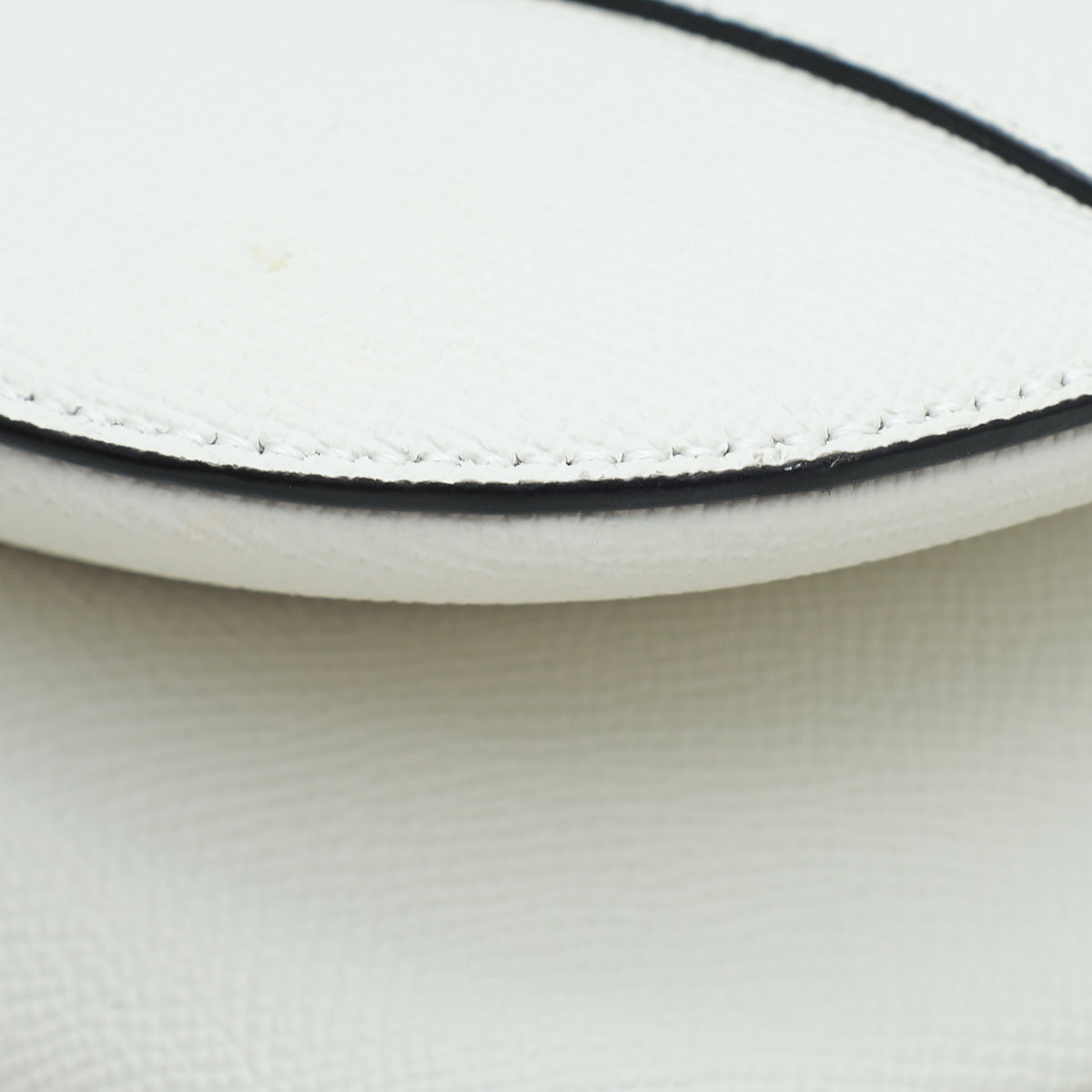 Christian Dior White Saddle Medium Bag