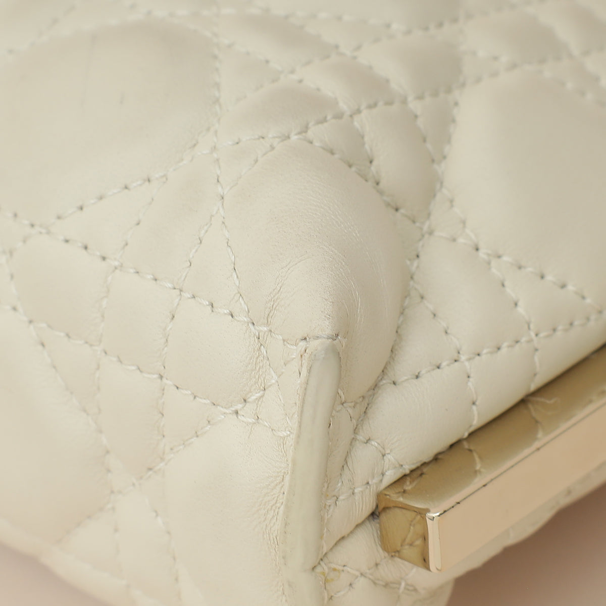 Christian Dior Dusty Ivory New Line Cannage Dior Club Bag-Christian Dior-THE CLOSET