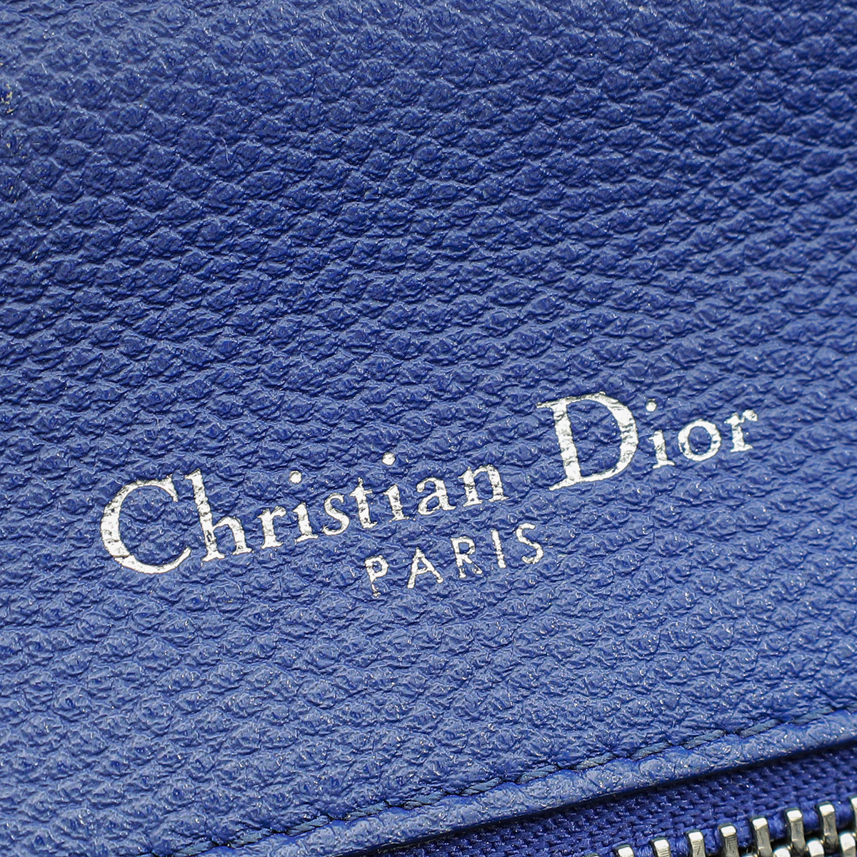 Christian Dior Blue Diorama Medium Bag