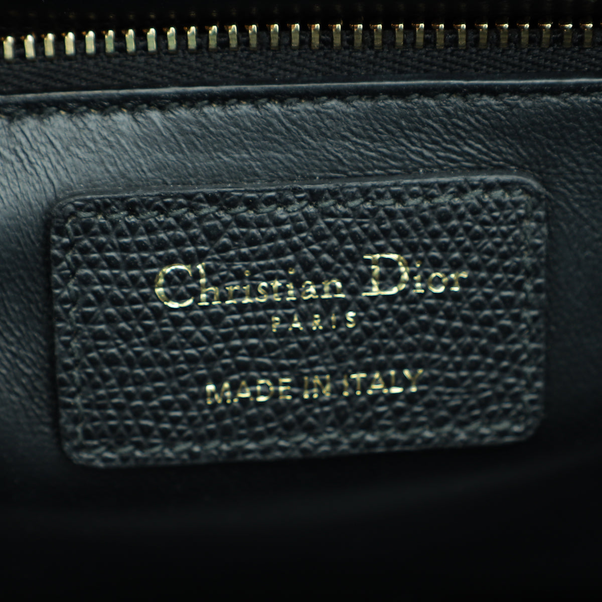 Christian Dior Black 30 Montaigne Shoulder Bag