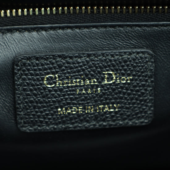 Christian Dior Black 30 Montaigne Shoulder Bag