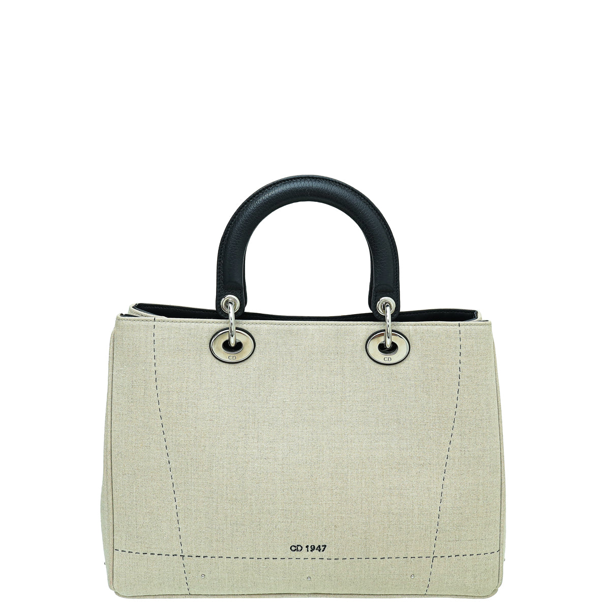 Christian Dior Bicolor Diorissimo Tote Etoile Medium Bag-Christian Dior-THE CLOSET