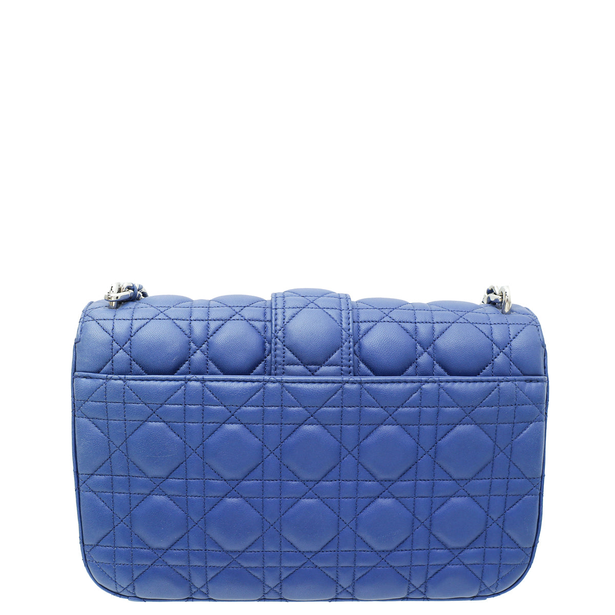 Christian Dior Sapphire Blue Miss Dior Medium Shoulder Bag-Christian Dior-THE CLOSET