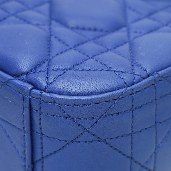 Christian Dior Sapphire Blue Miss Dior Medium Shoulder Bag
