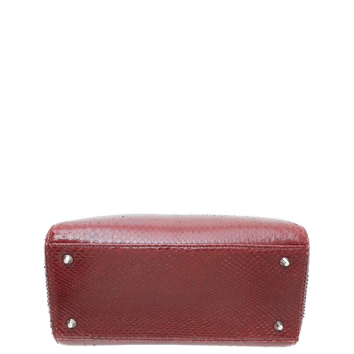 Python Burgundy Christian Dior Shiny Burgundy Python Lady Dior Medium Bag – THE CLOSET
