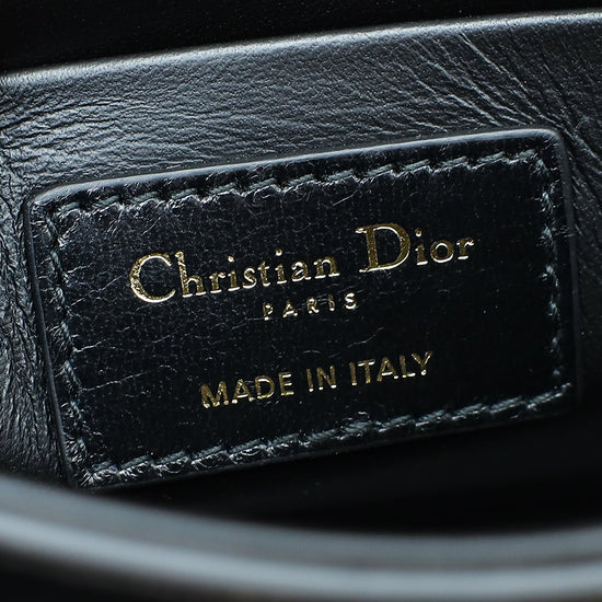 Christian Dior Black 30 Montaigne Box Shoulder Bag