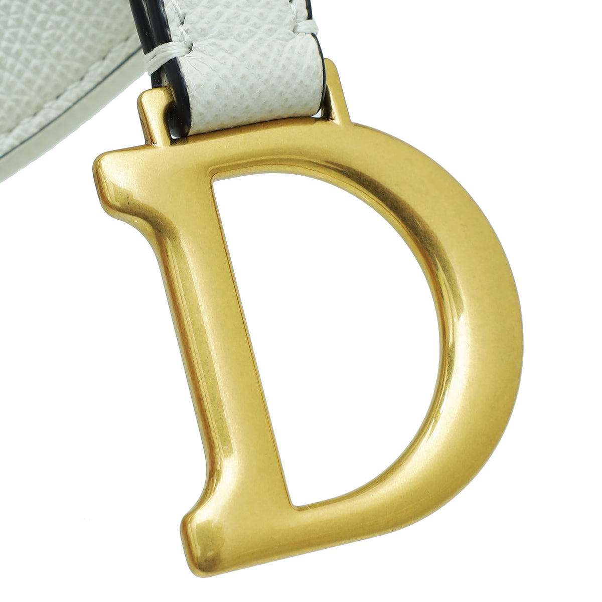Christian Dior Bicolor Saddle Mini Bag