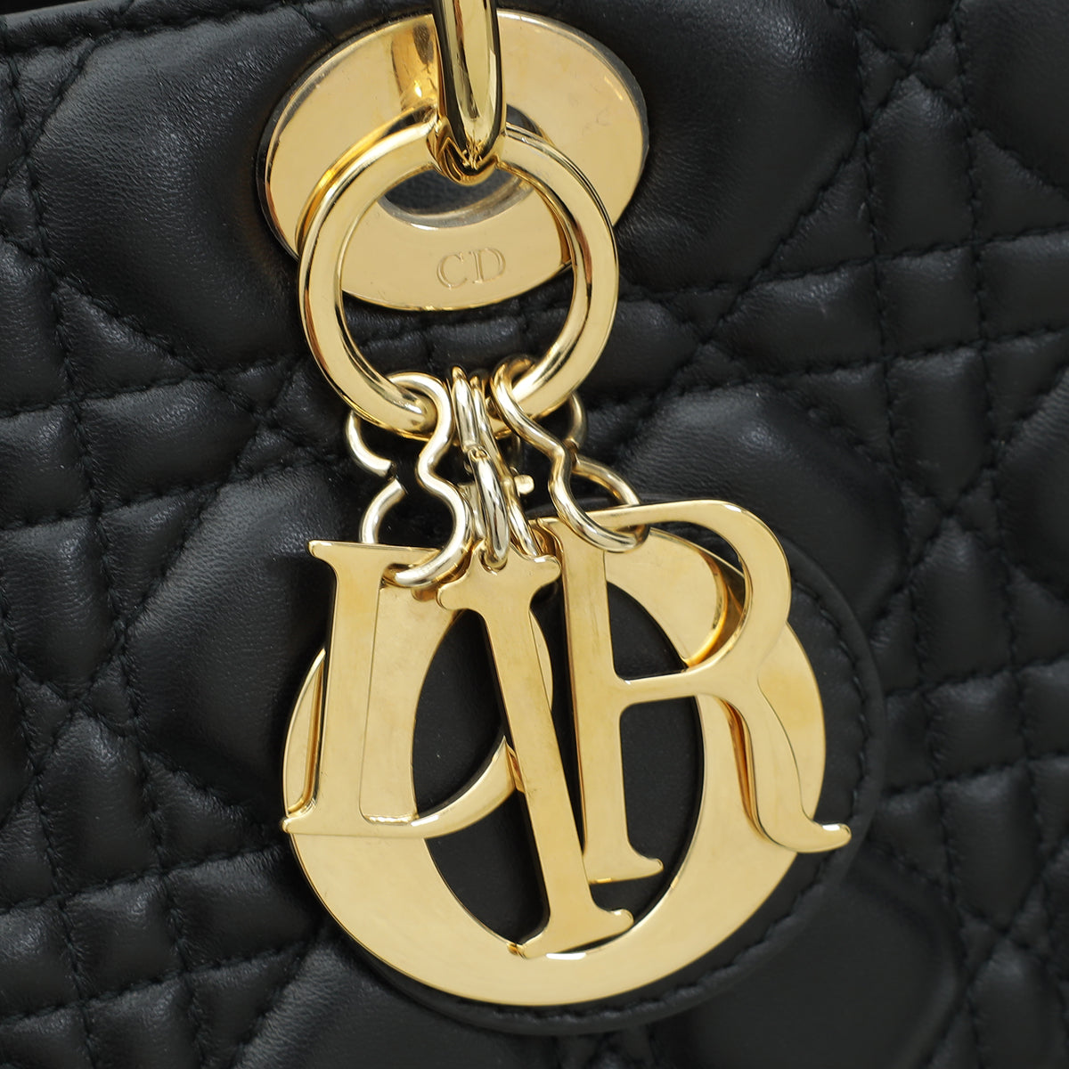 Christian Dior Black Lady Dior Bag