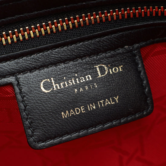 Christian Dior Black Lady Dior Bag