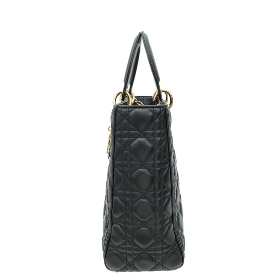 Christian Dior Black Lady Dior Bag