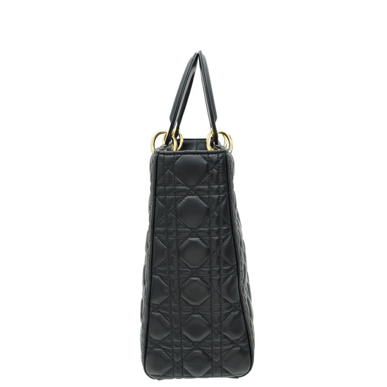 Christian Dior Black Lady Dior Bag