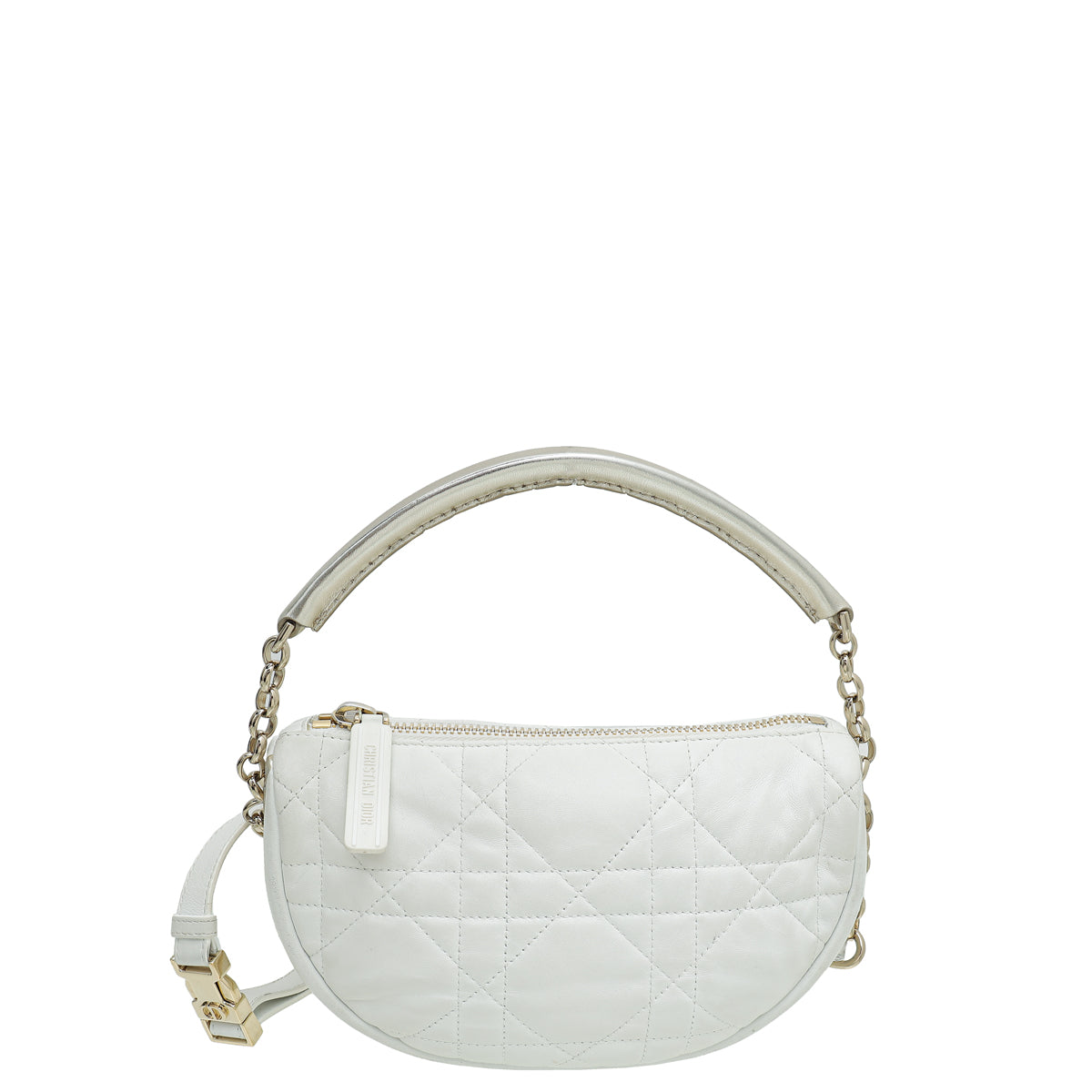 Christian Dior White Vibe Hobo Small Bag-Christian Dior-THE CLOSET
