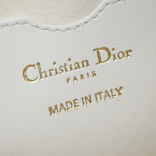 Christian Dior White Vibe Hobo Small Bag