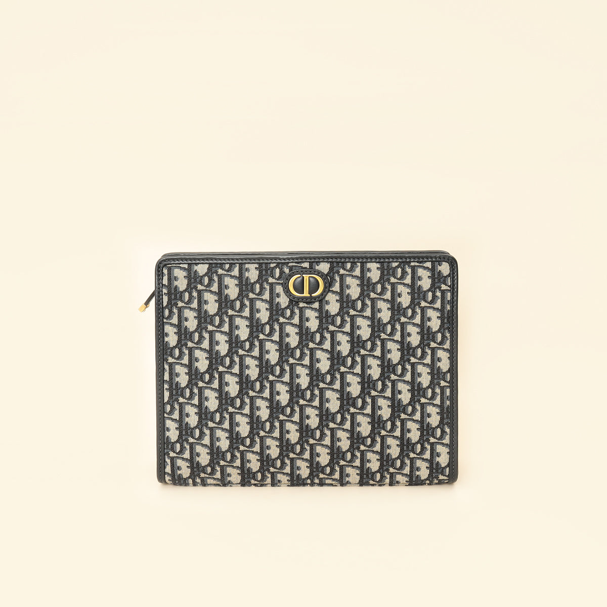 Christian Dior Navy Oblique 30 Montaigne Dea Pouch-Christian Dior-THE CLOSET