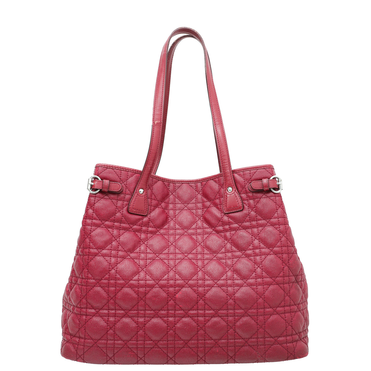 Christian Dior Red Nylon Panarea Tote Bag-Christian Dior-THE CLOSET
