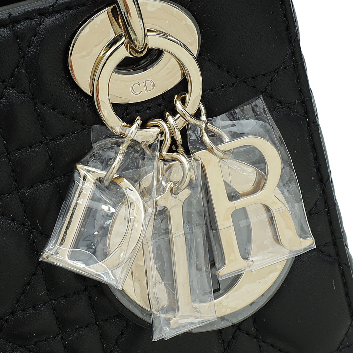 Christian Dior Black My ABCDior Lady Dior Small Bag