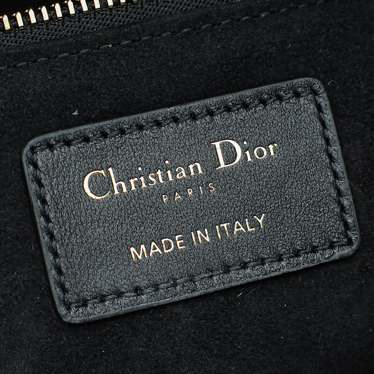 Christian Dior Black My ABCDior Lady Dior Small Bag