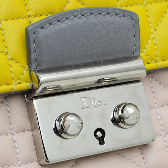 Christian Dior Tricolor Miss Dior Chain Pouch