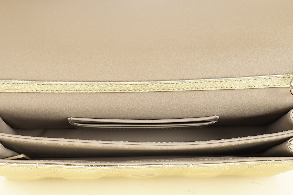Christian Dior Metallic Gold My Dior Mini Bag